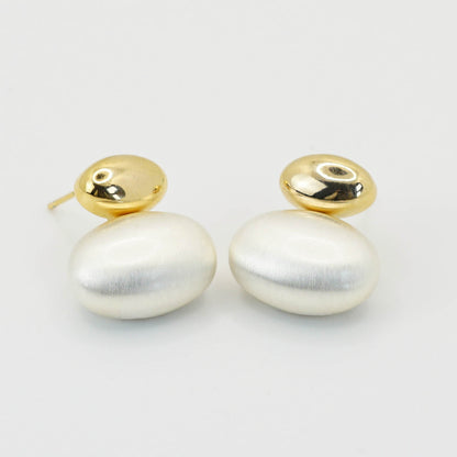 Double Oval Earrings